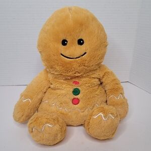 Warmies Gingerbread Cuddly Plush Heatable Stuffed Animal NWOT